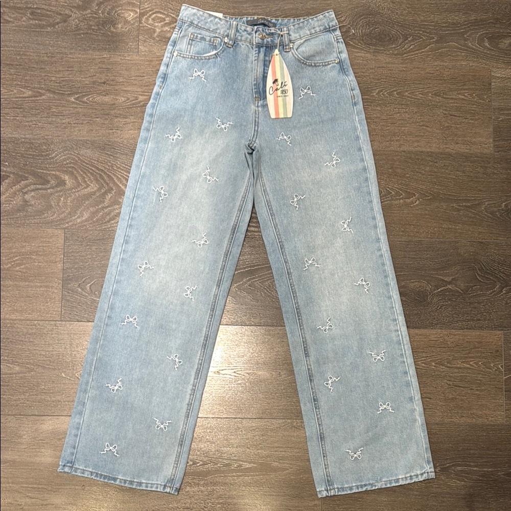 Women's Light Blue Flare Jeans